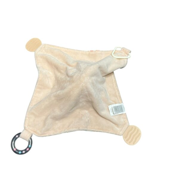 Luxe +‎ Willow Elephant Lovey Floral Baby Security Blanket Sensory Teething Toy - Picture 10 of 12